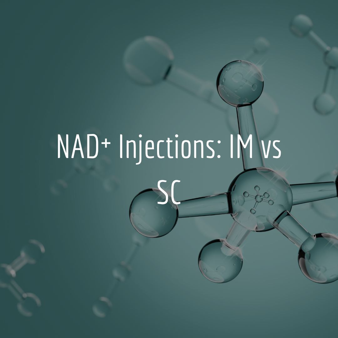 NAD⁺ Injections: IM vs SC